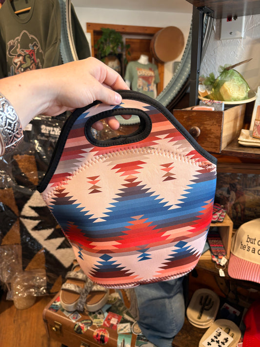 Aztec Lunch Tote
