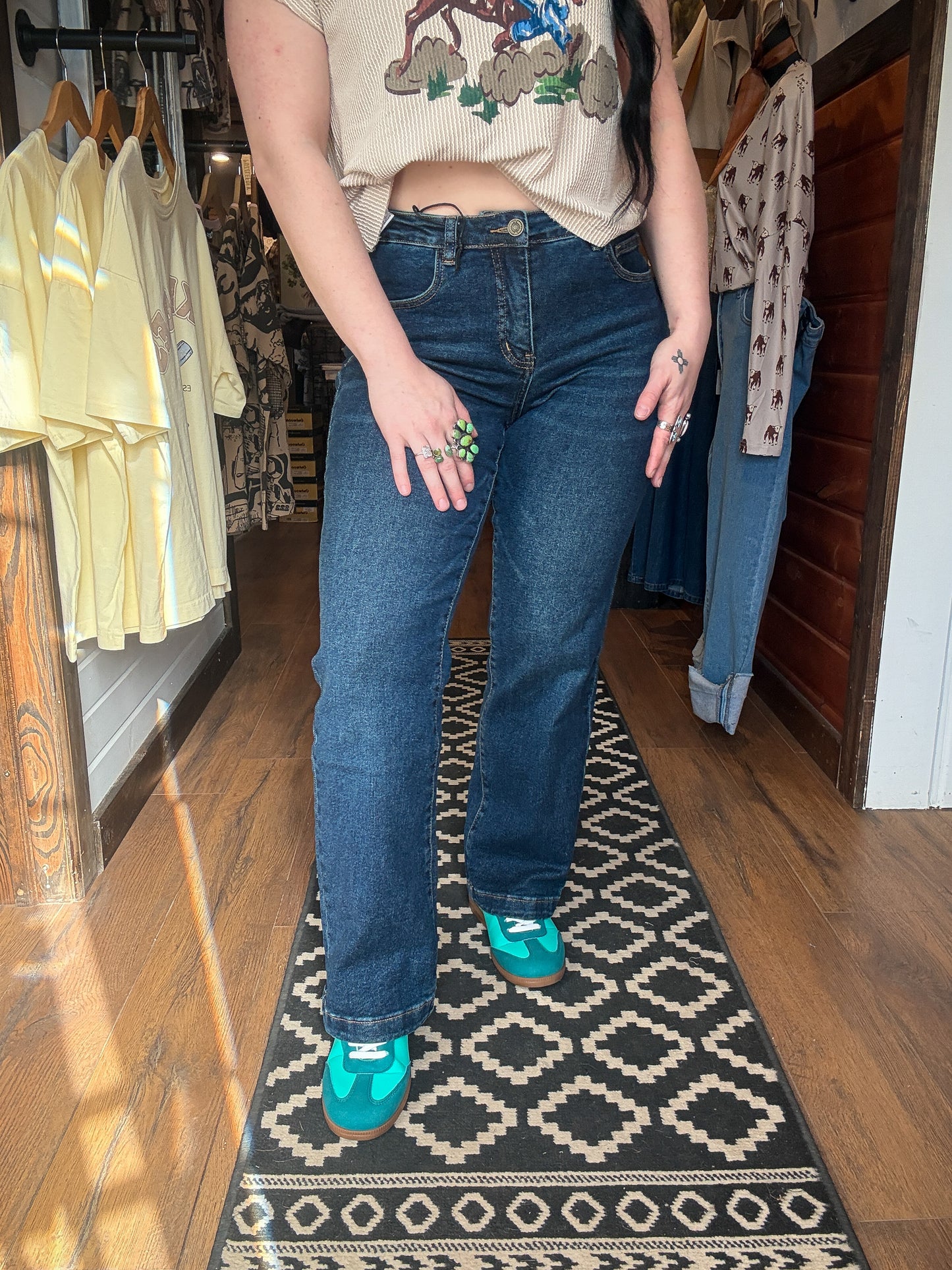 The Stanton Dark Wash Denim