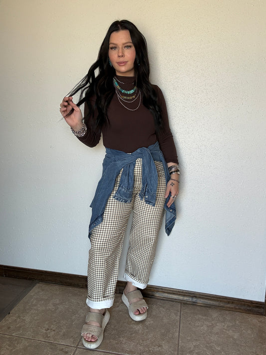 The Cowboy Check Pants