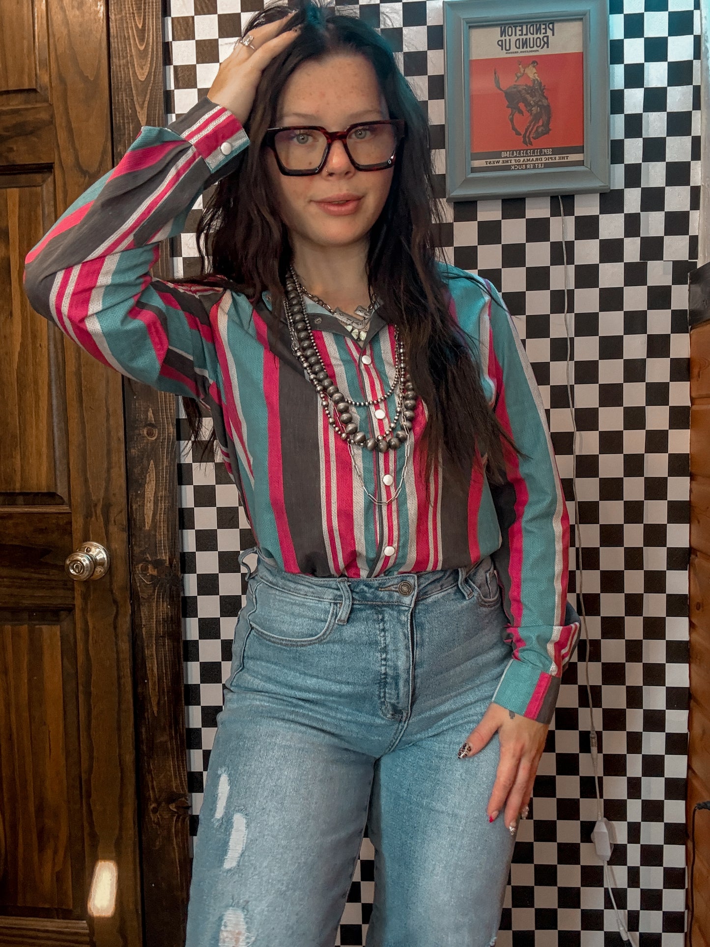 Old School Western Button Up