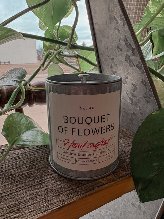 Bouquet of Flowers Soy Candle