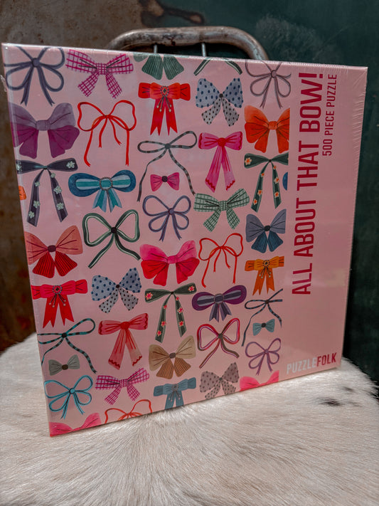 All About That Bow 500 Piece Puzzle