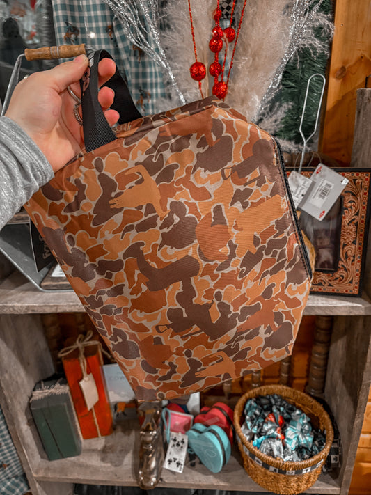 Western Camo Travel Cube