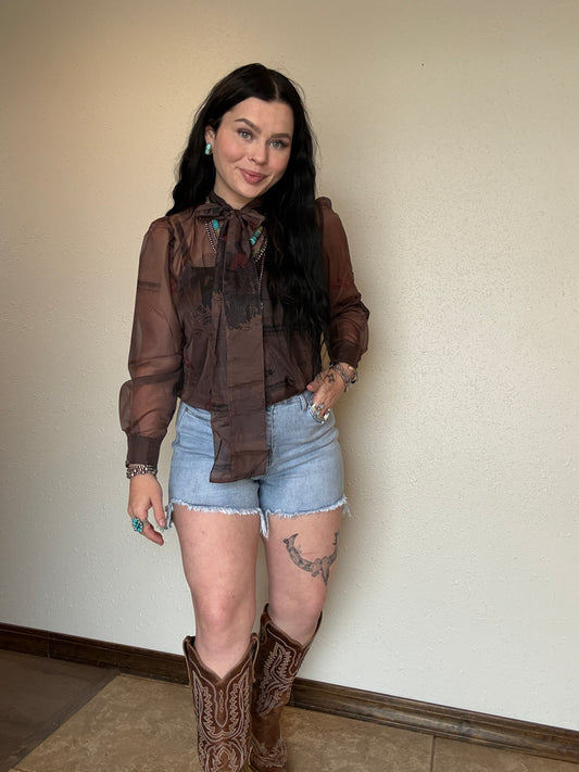 The Callie Denim Shorts
