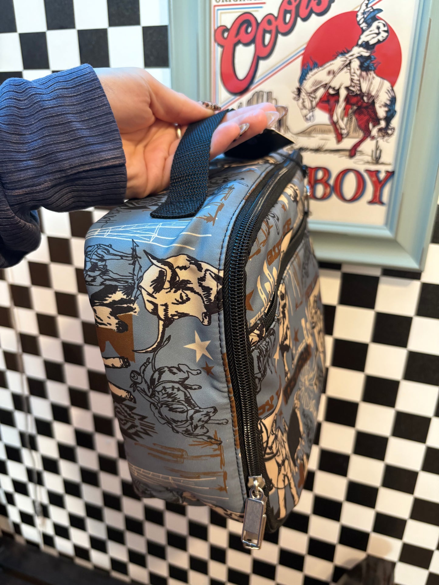 Denim Packmule Lunch Pale