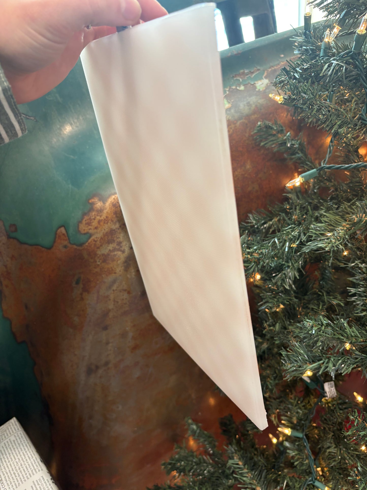 Brown Check Cutting Board