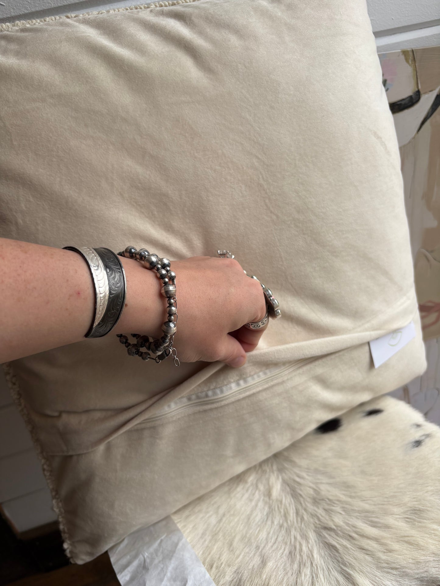 The Saddle Wool Hook Pillow