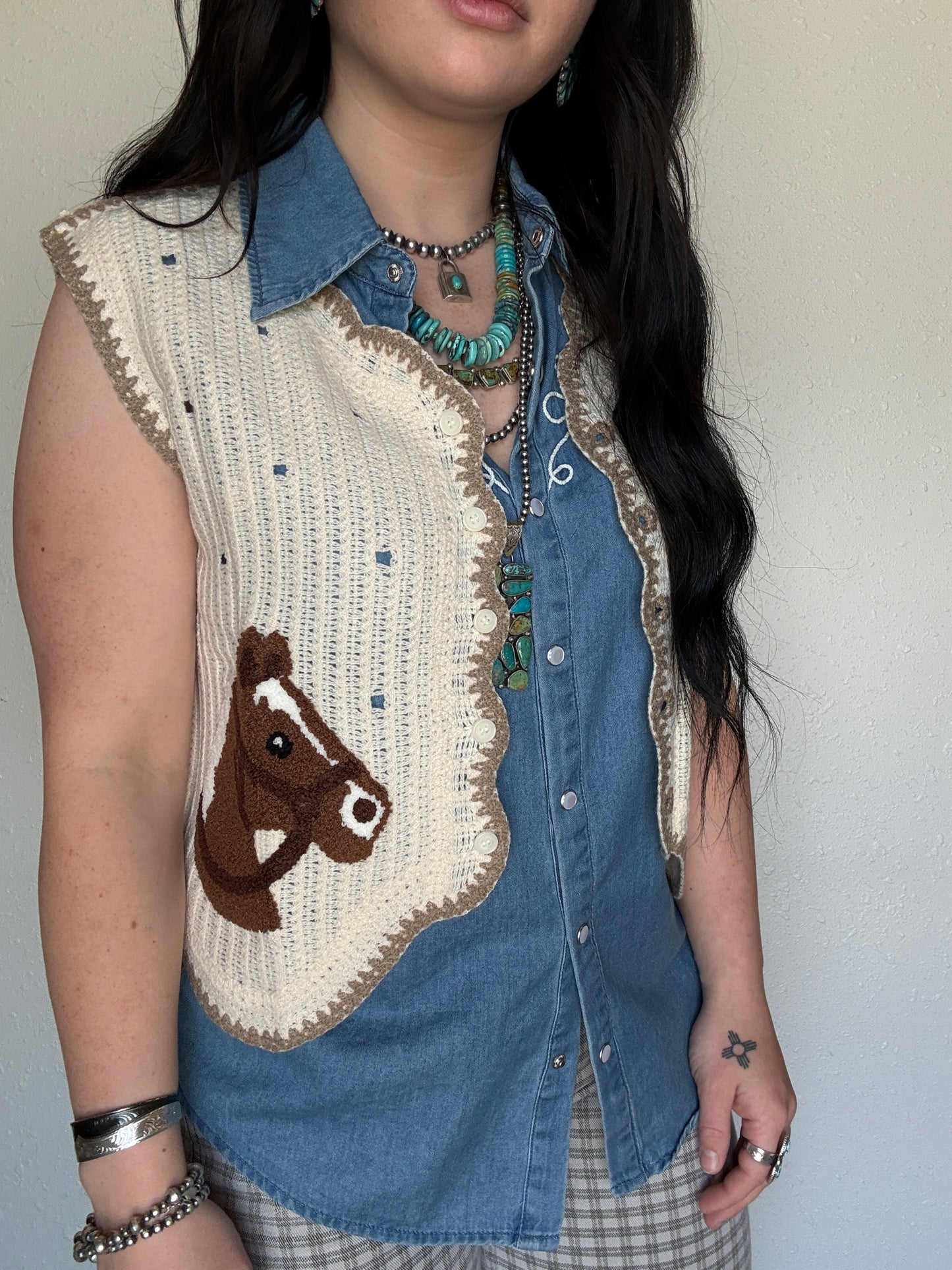 The Duo Knit Horse Sweater