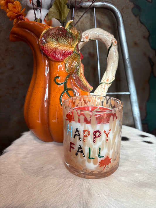 Happy Fall 12oz Icon Candle