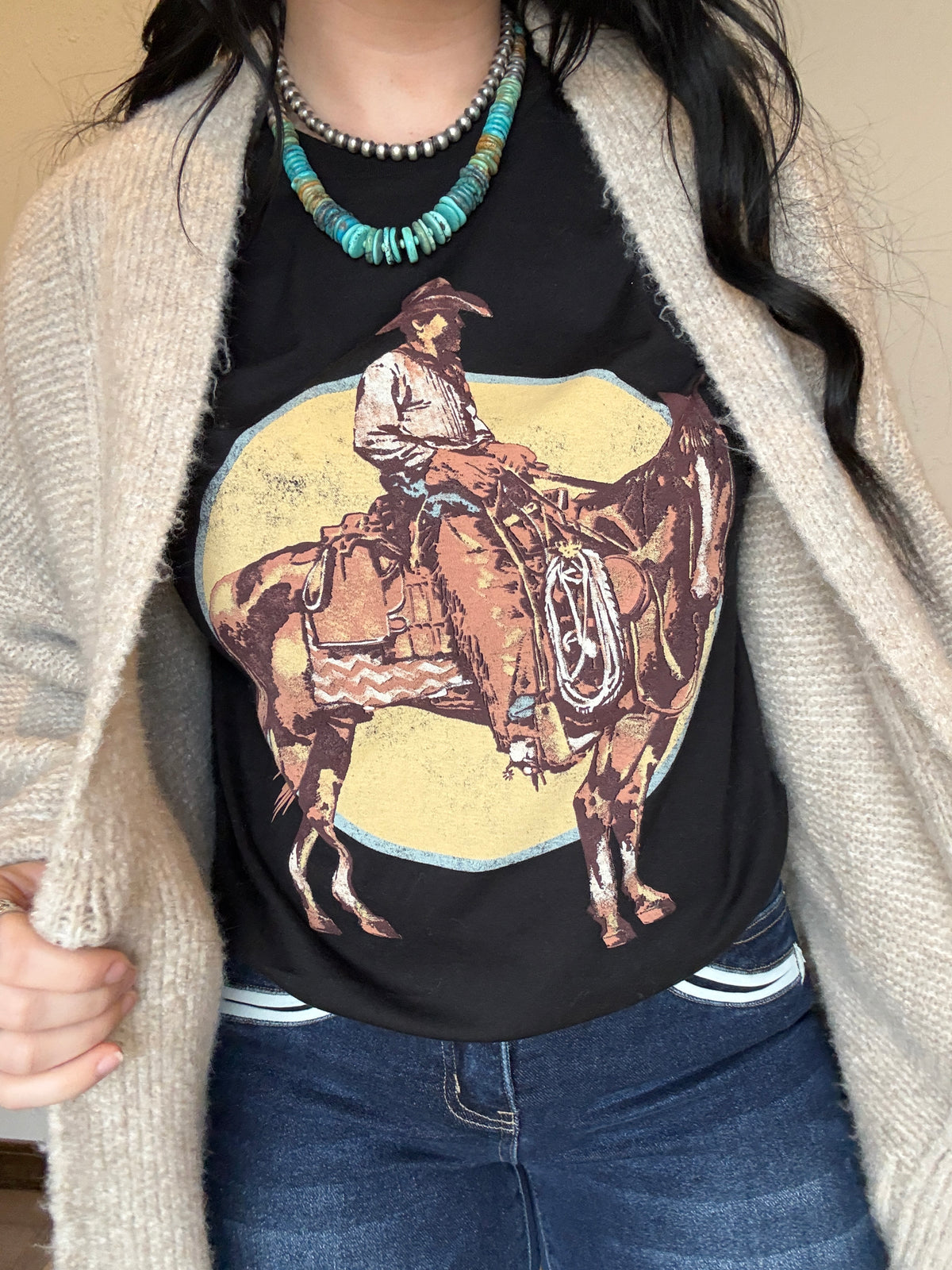 The Wild West Cowboy Graphic Tee