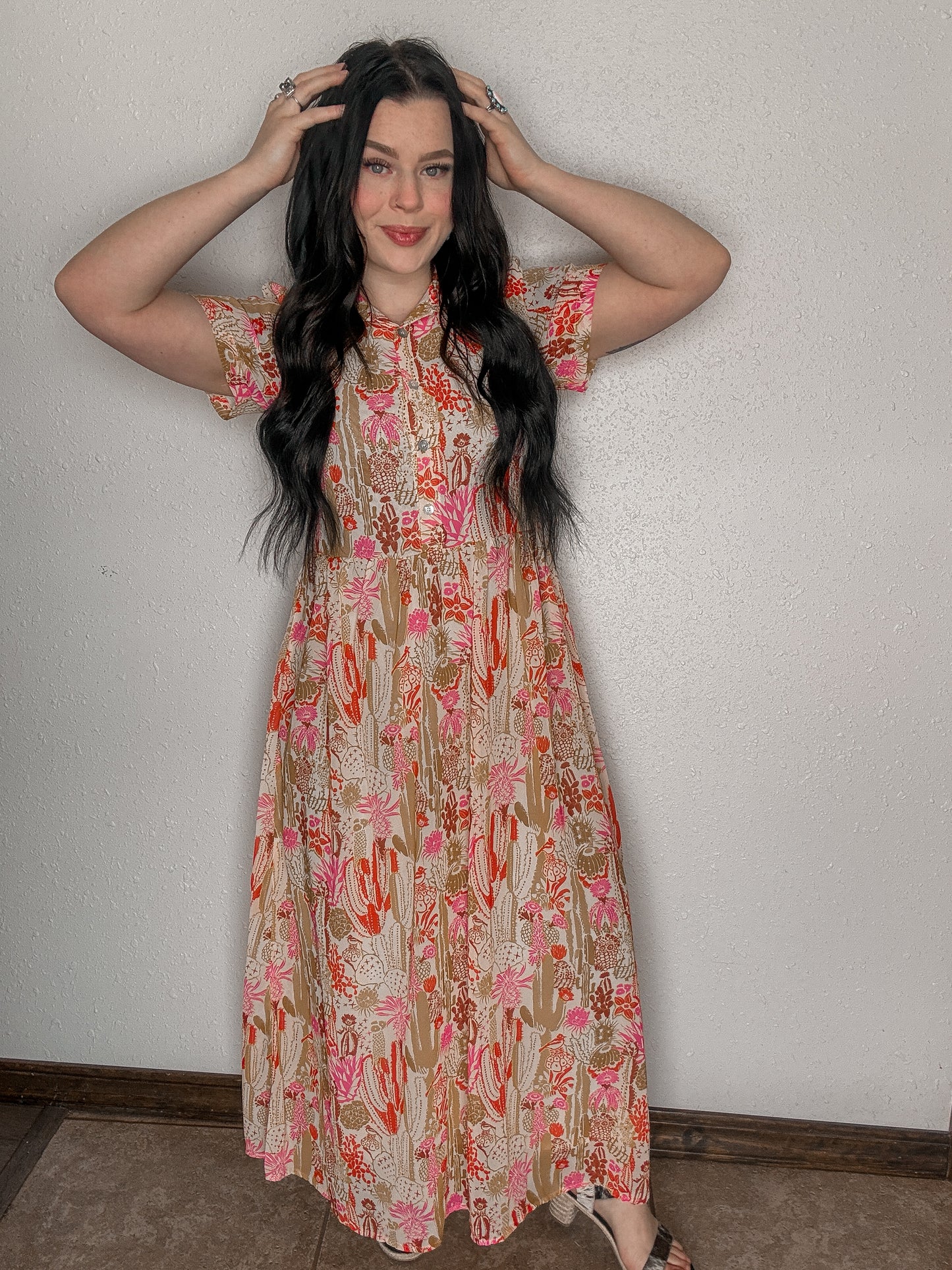 The Cactus Cantina Maxi Dress