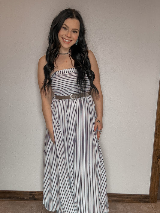 The Saguaro Strapless Dress