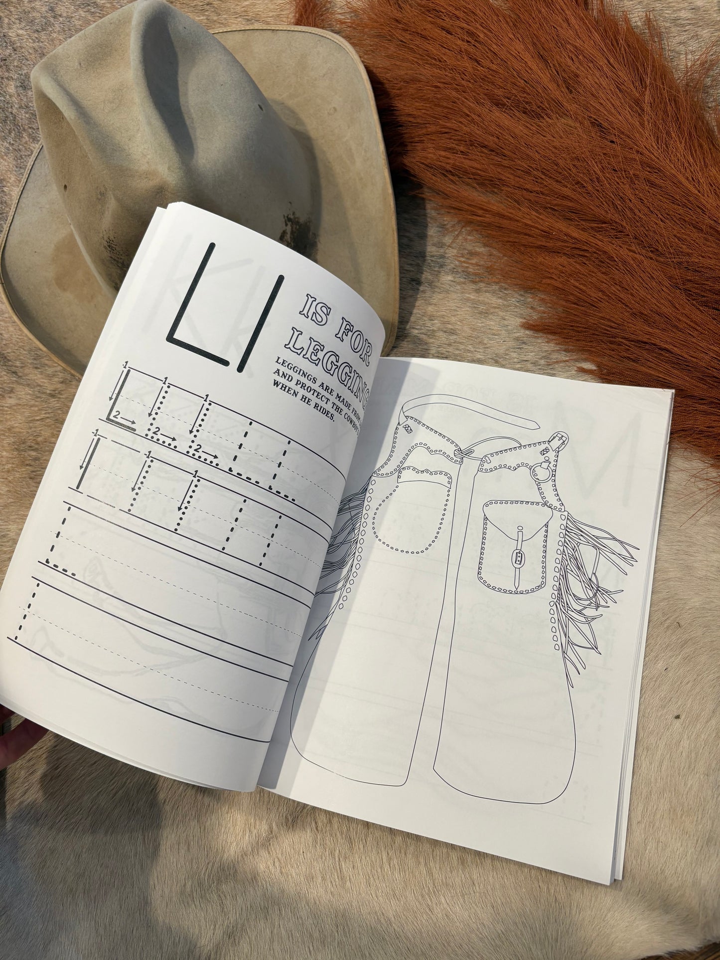 Bored On The Range Ranching: Pre-K & Kindergarten ABC Workbook