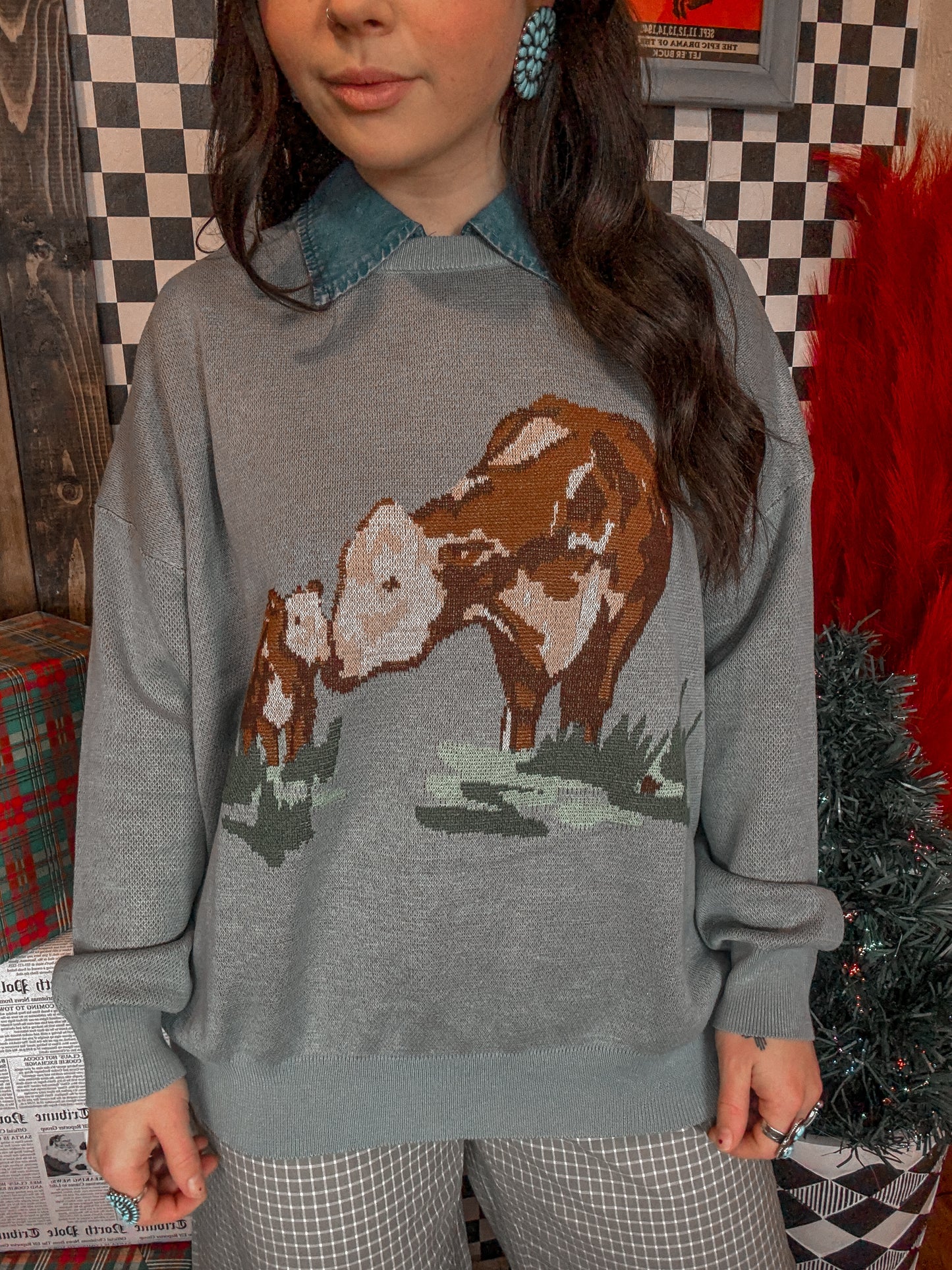 Greener Pastures Sweater