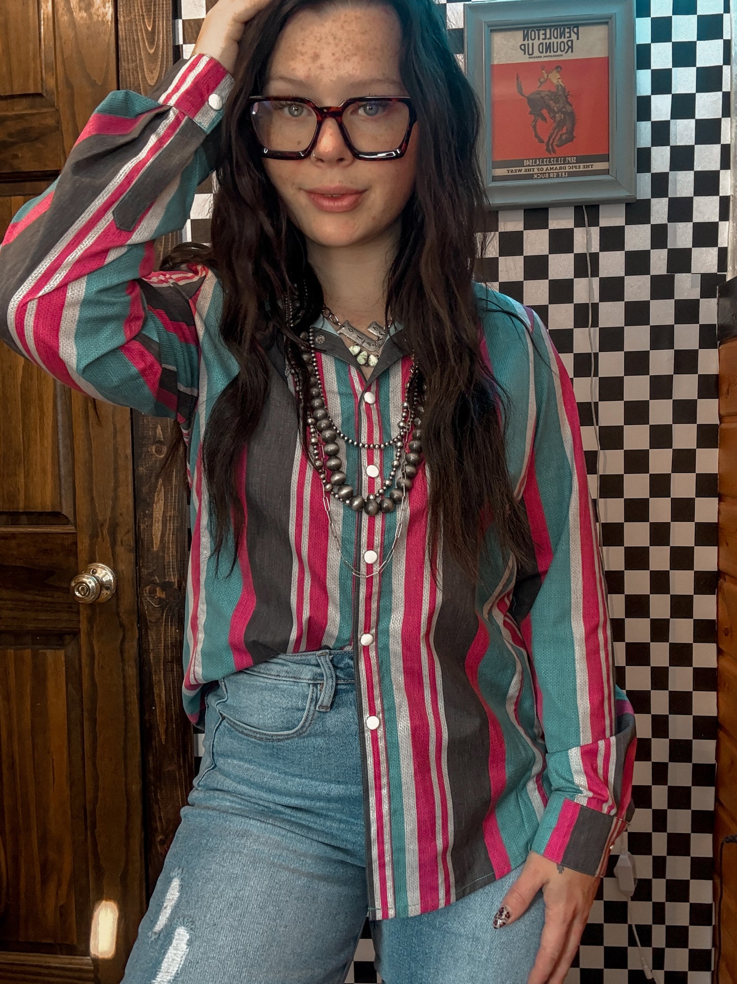 Old School Western Button Up