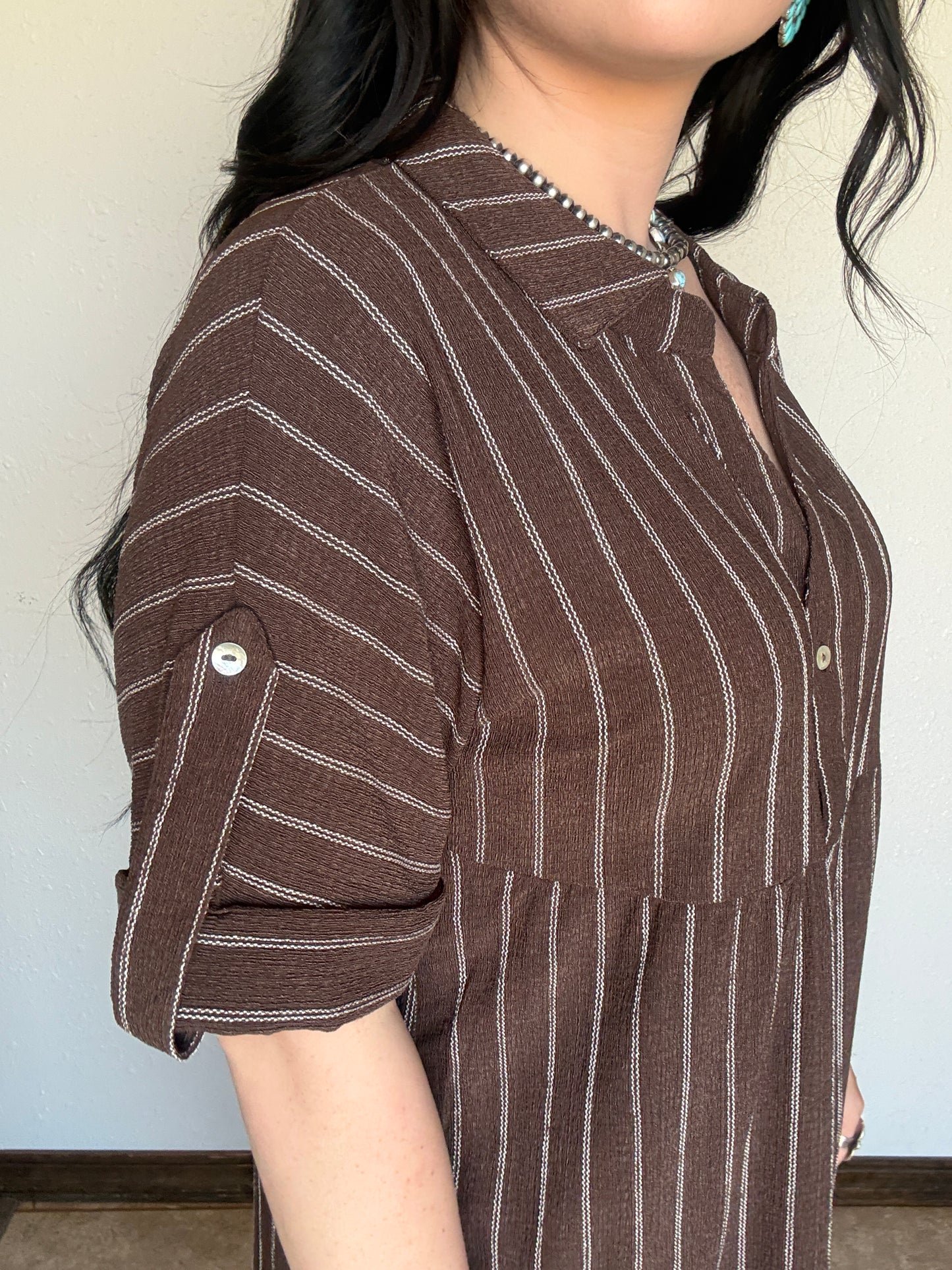 The Latte Casual Dress *Chocolate