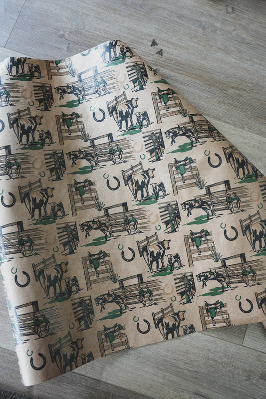 Wrapping Paper *Greener Pastures
