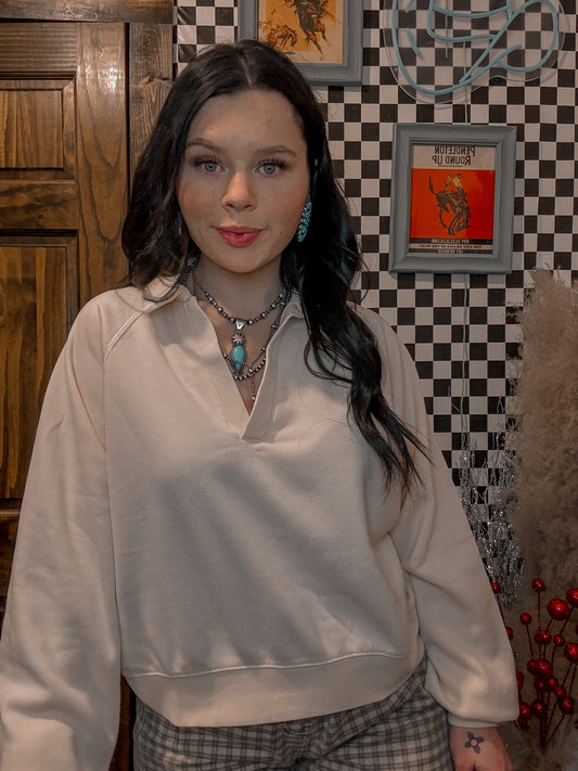 The Yellow Pony V Neck