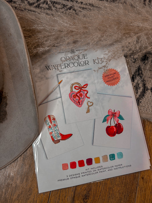 Watercolor Kit *Pink Western