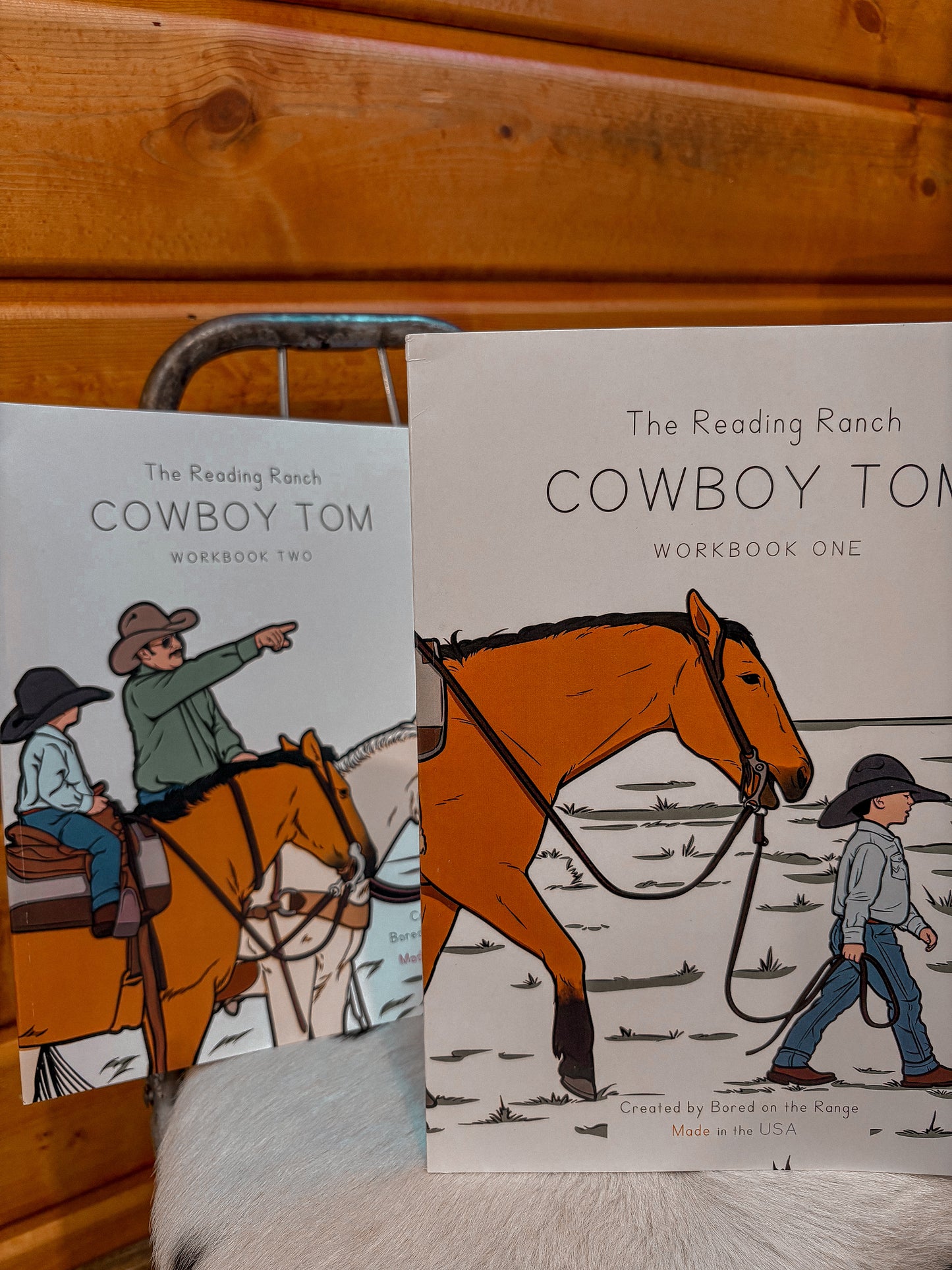 Bored On The Range Cowboy Tom: Word & Reading Workbook ONE