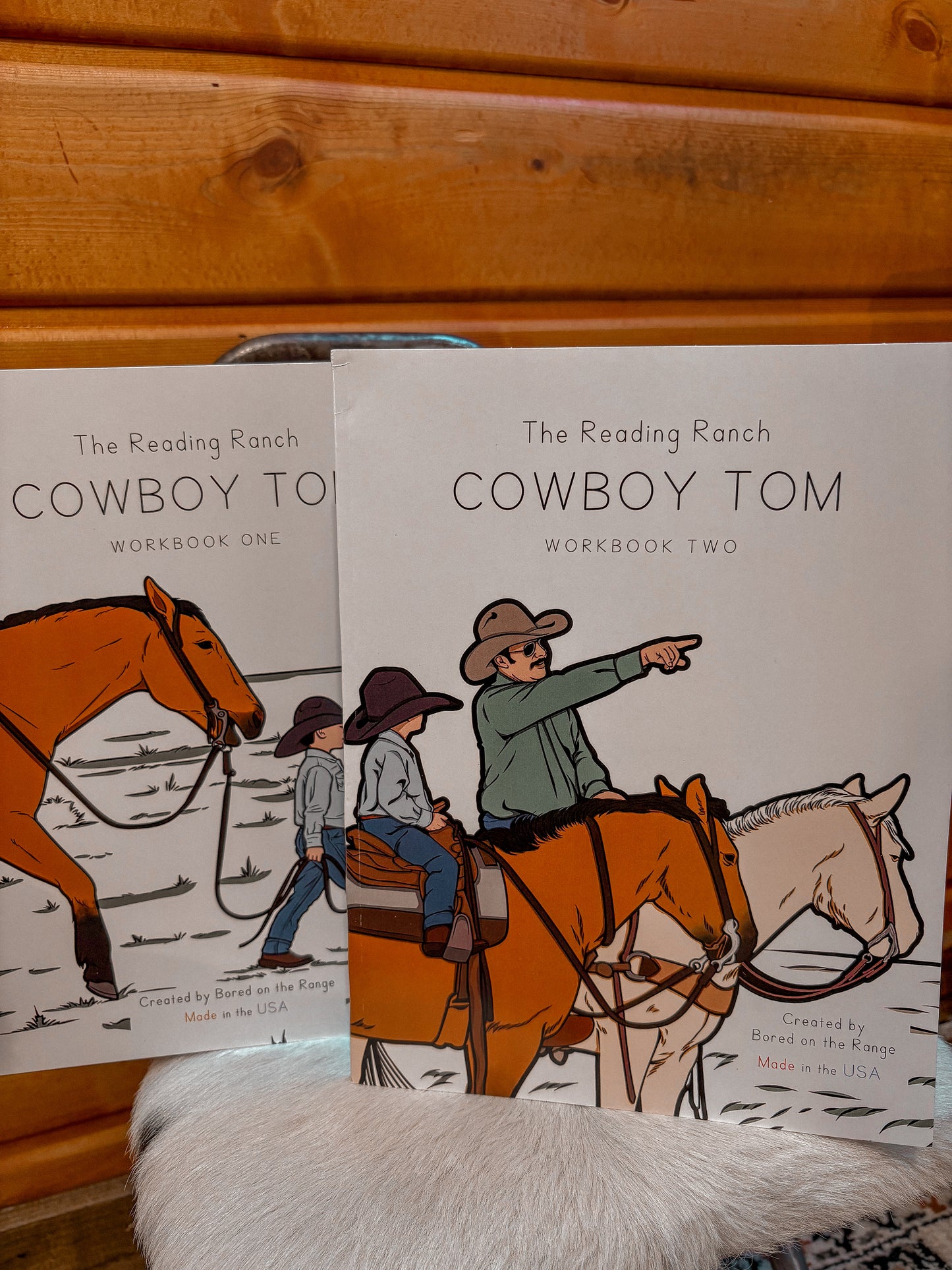 Bored On The Range Cowboy Tom: Word & Reading Workbook TWO