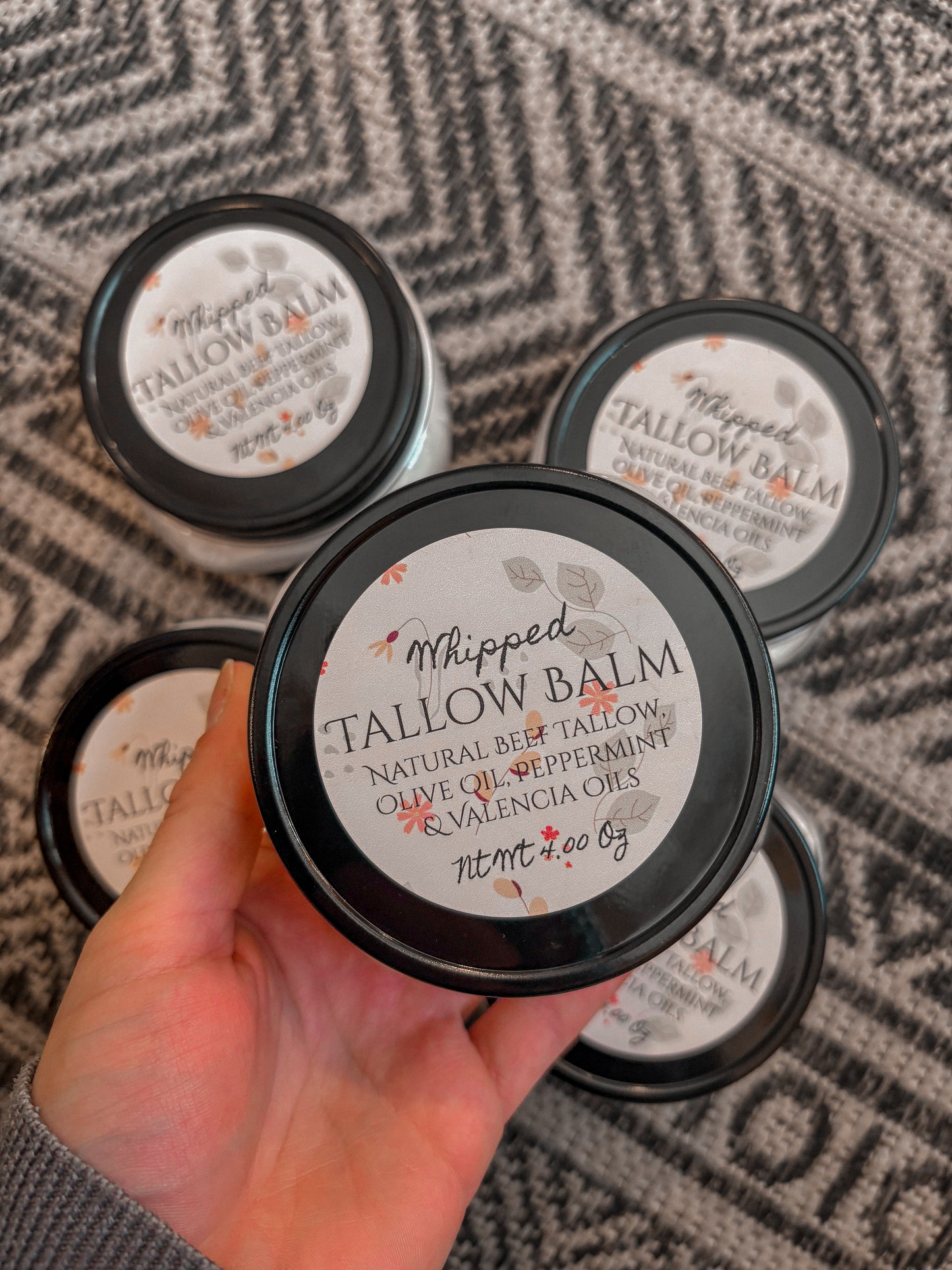 Peppermint Whipped Tallow Balm