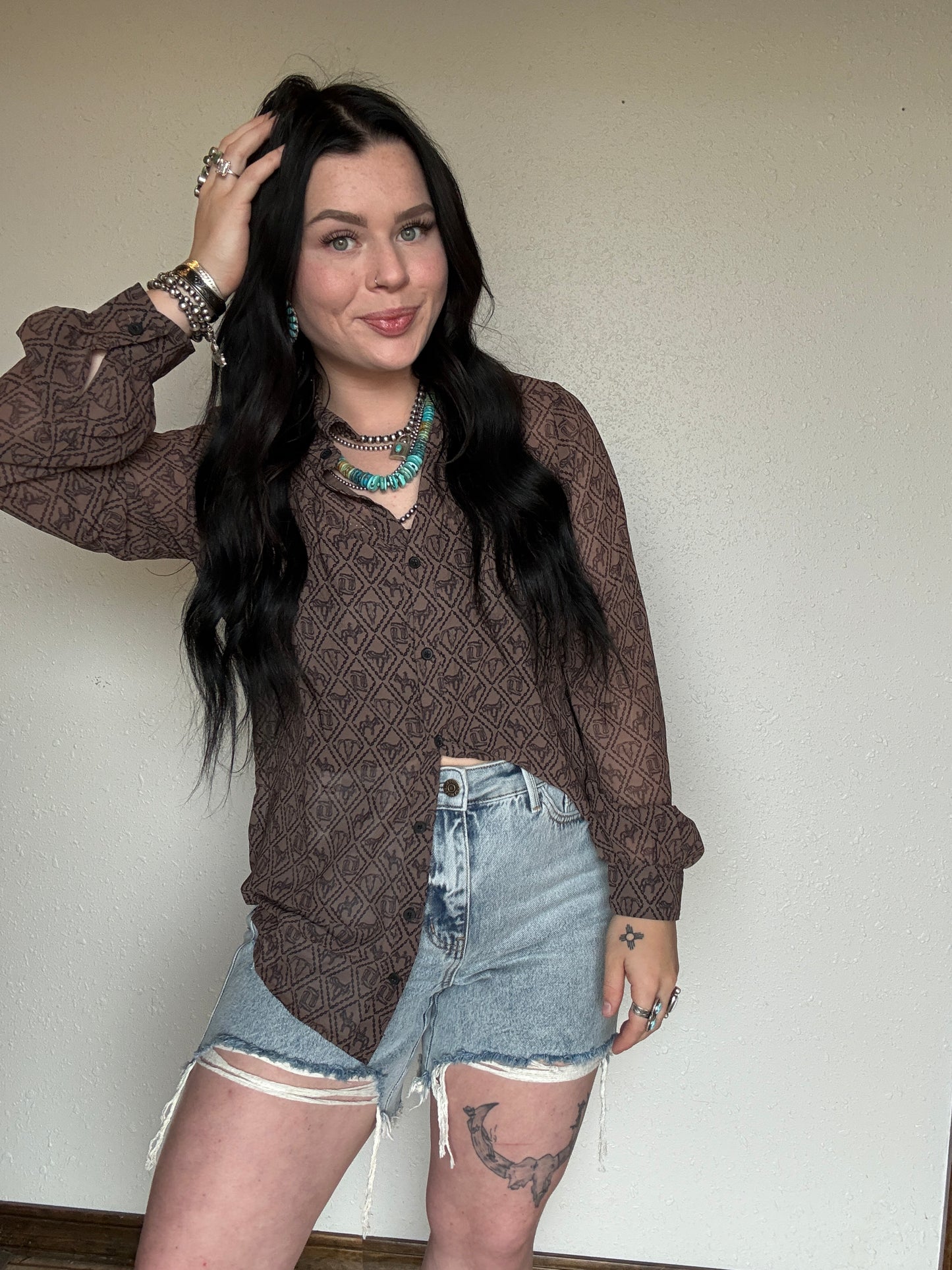 Badlands Mesh Blouse