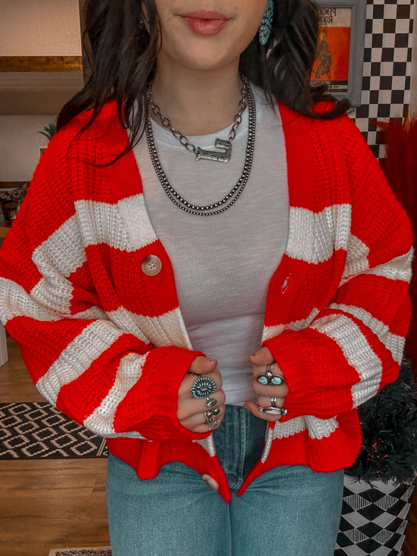 White Basic Ribbed Tee