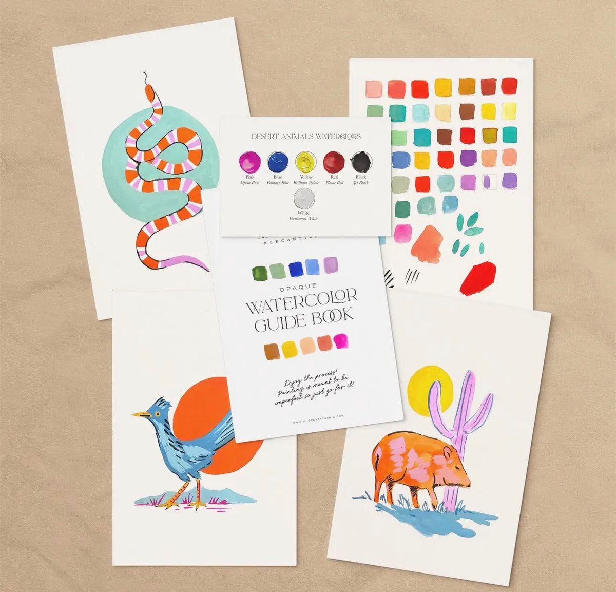 Water Color Kit *Desert Animals