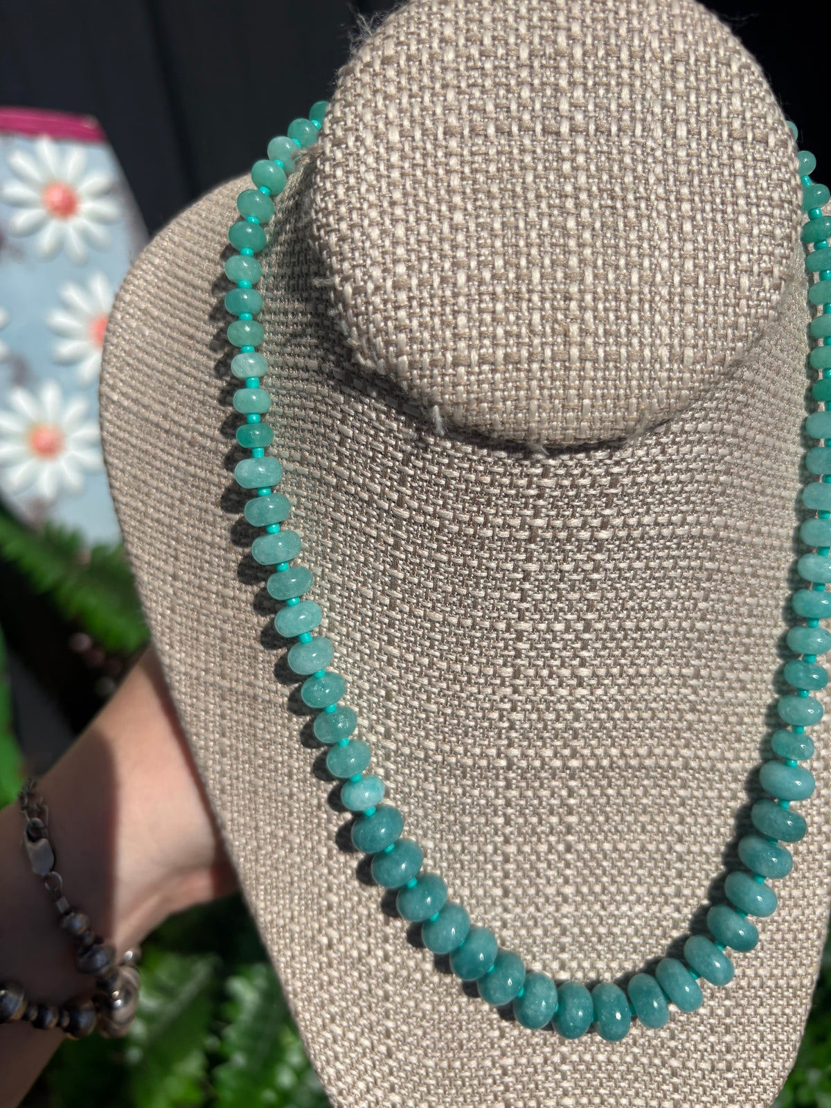 True Blue Beaded Necklace