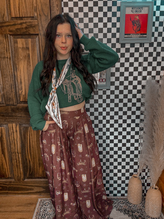 Viva Las Vegas Trousers *Brown