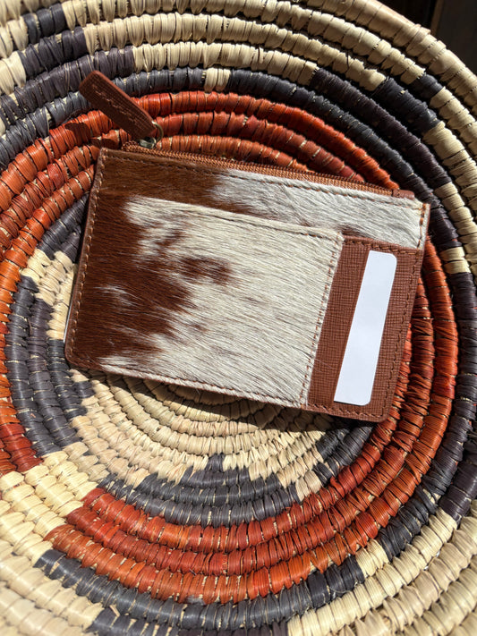 The Rancher Cowhide Card Holder