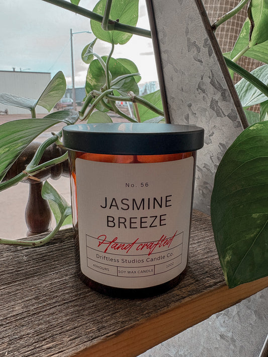 Jasmine Breeze Soy Wax Candle