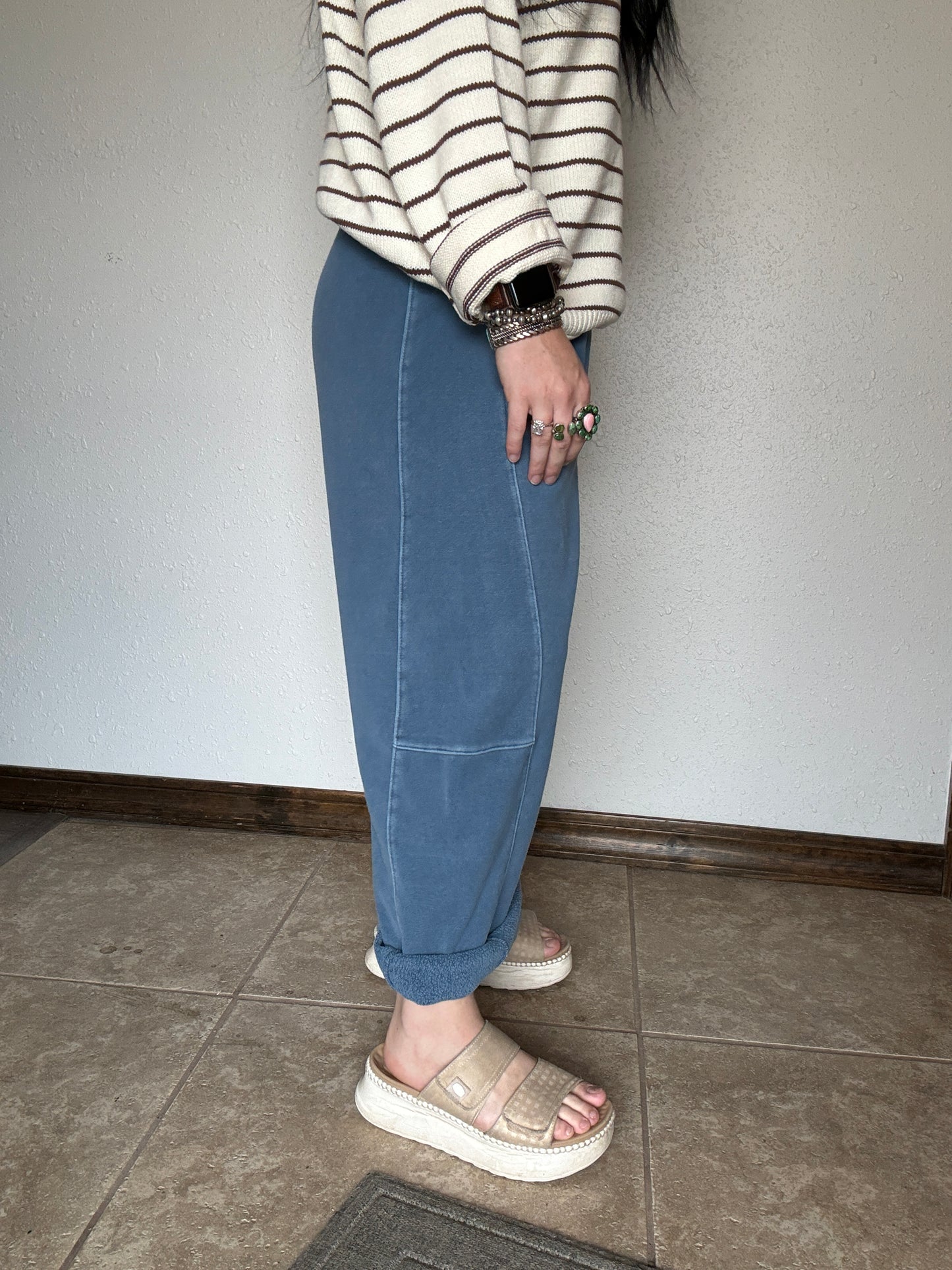 The Blue Cowboy Barrel Sweatpant