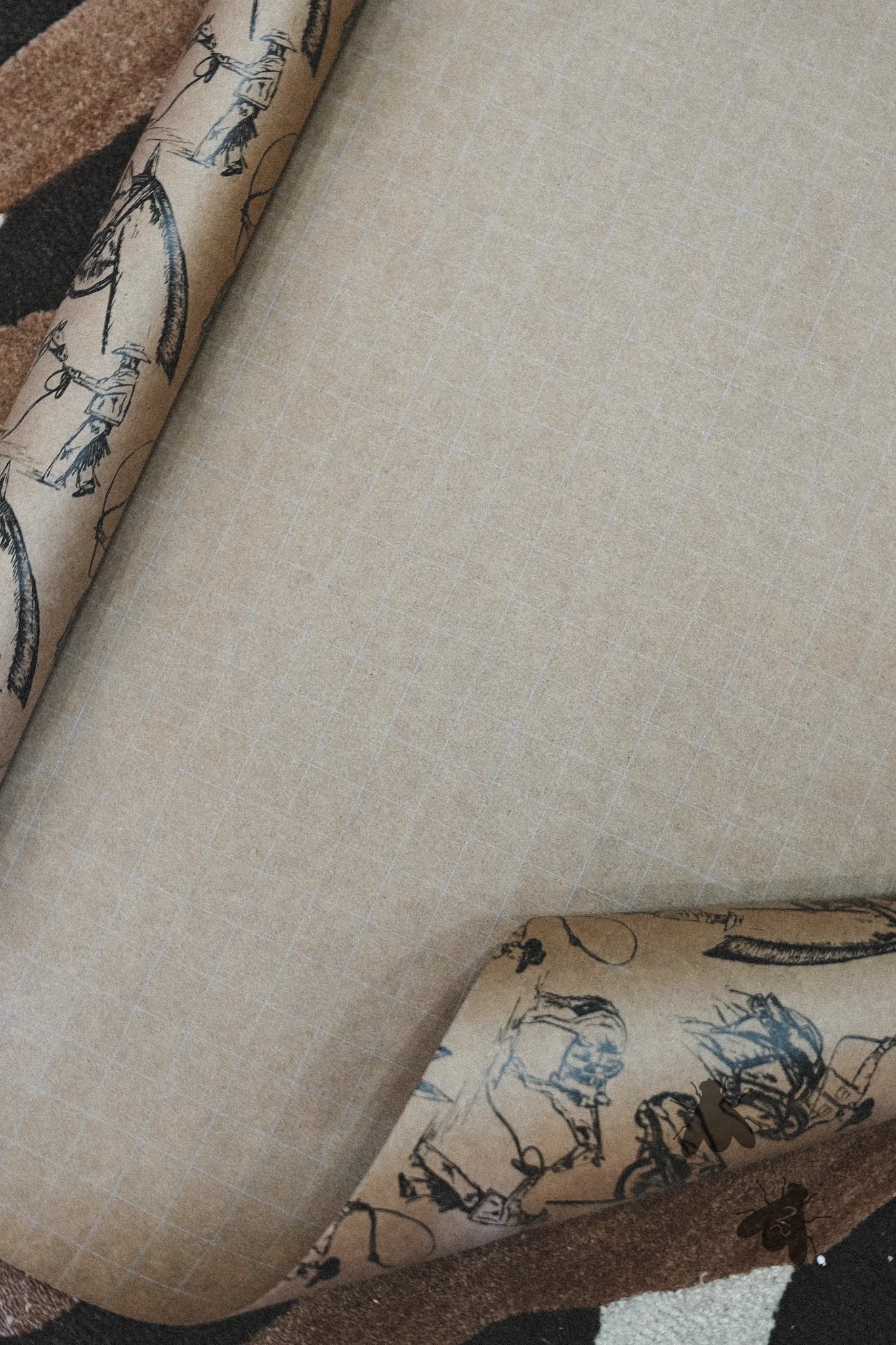 Wrapping Paper*Western Doodle