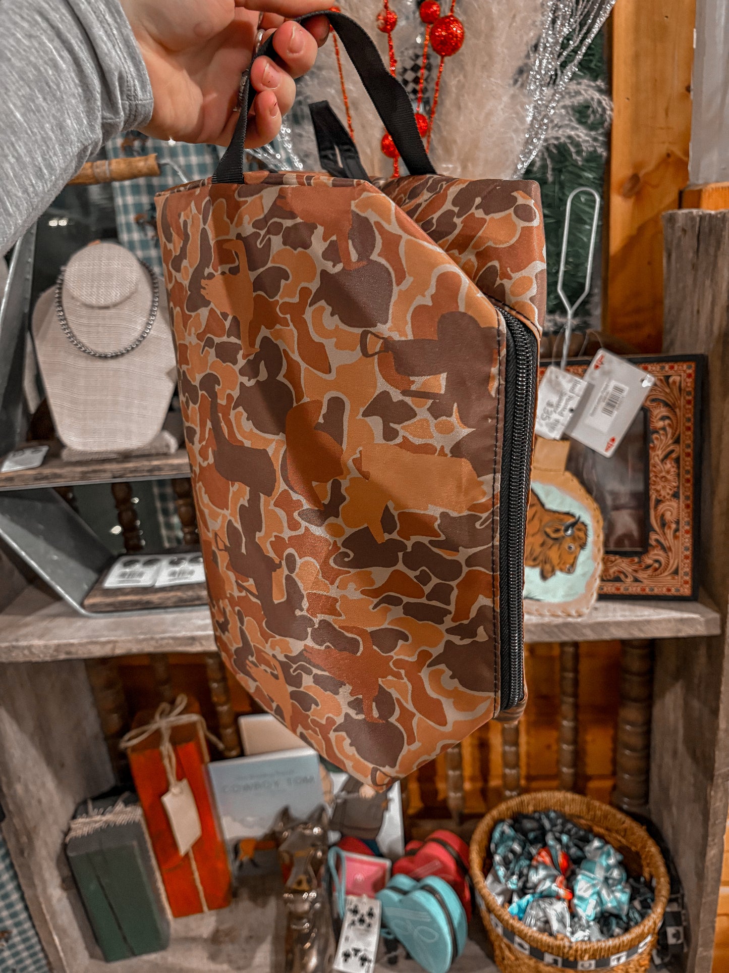 Western Camo Travel Cube