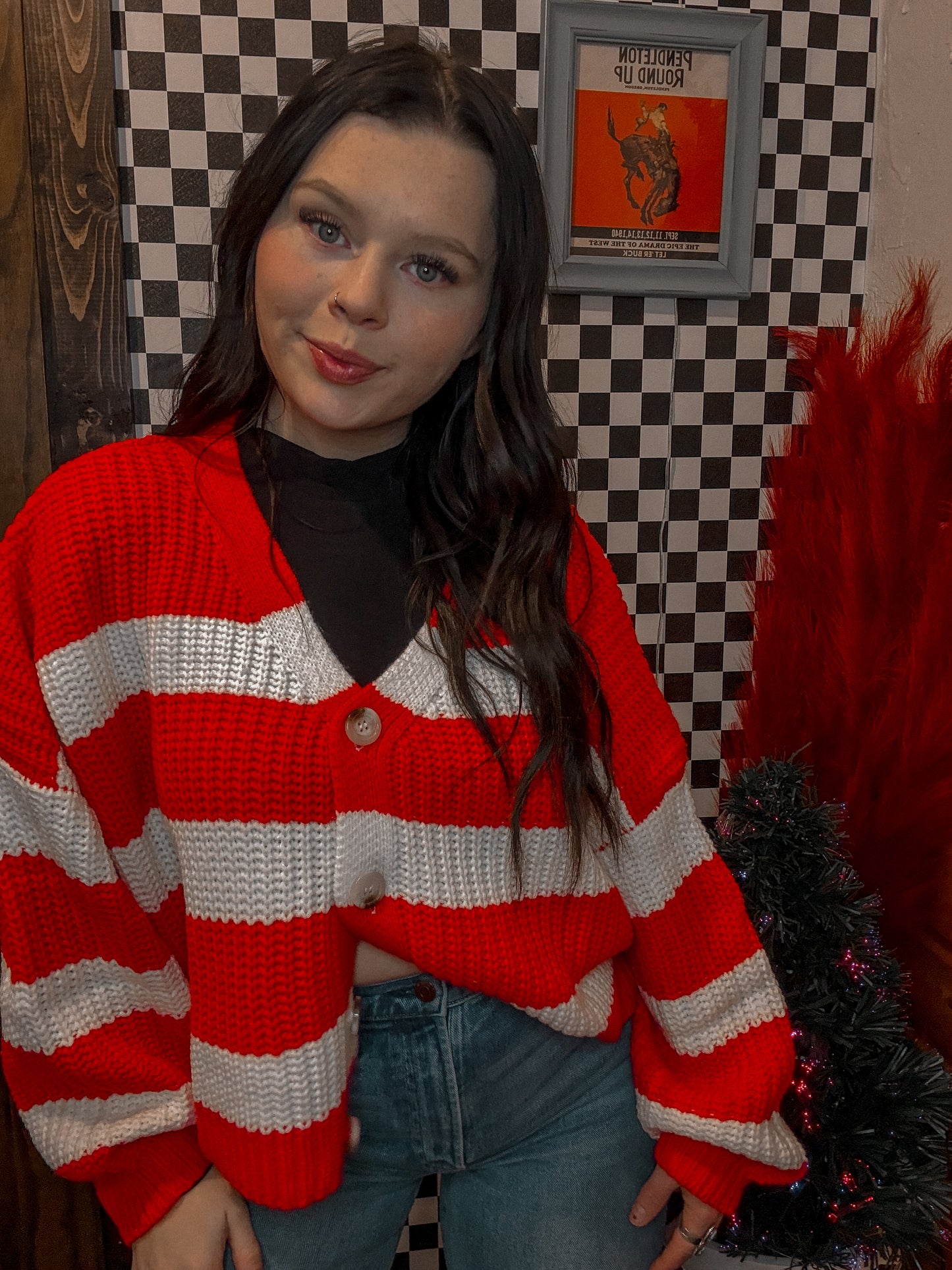 Black Mock-neck Long Sleeve