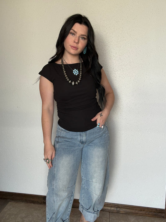 The Jonsey Boat Neck Basic *Lux