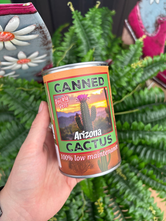 Arizona Edition - Prickly Pete the Canned Cactus Stuffie