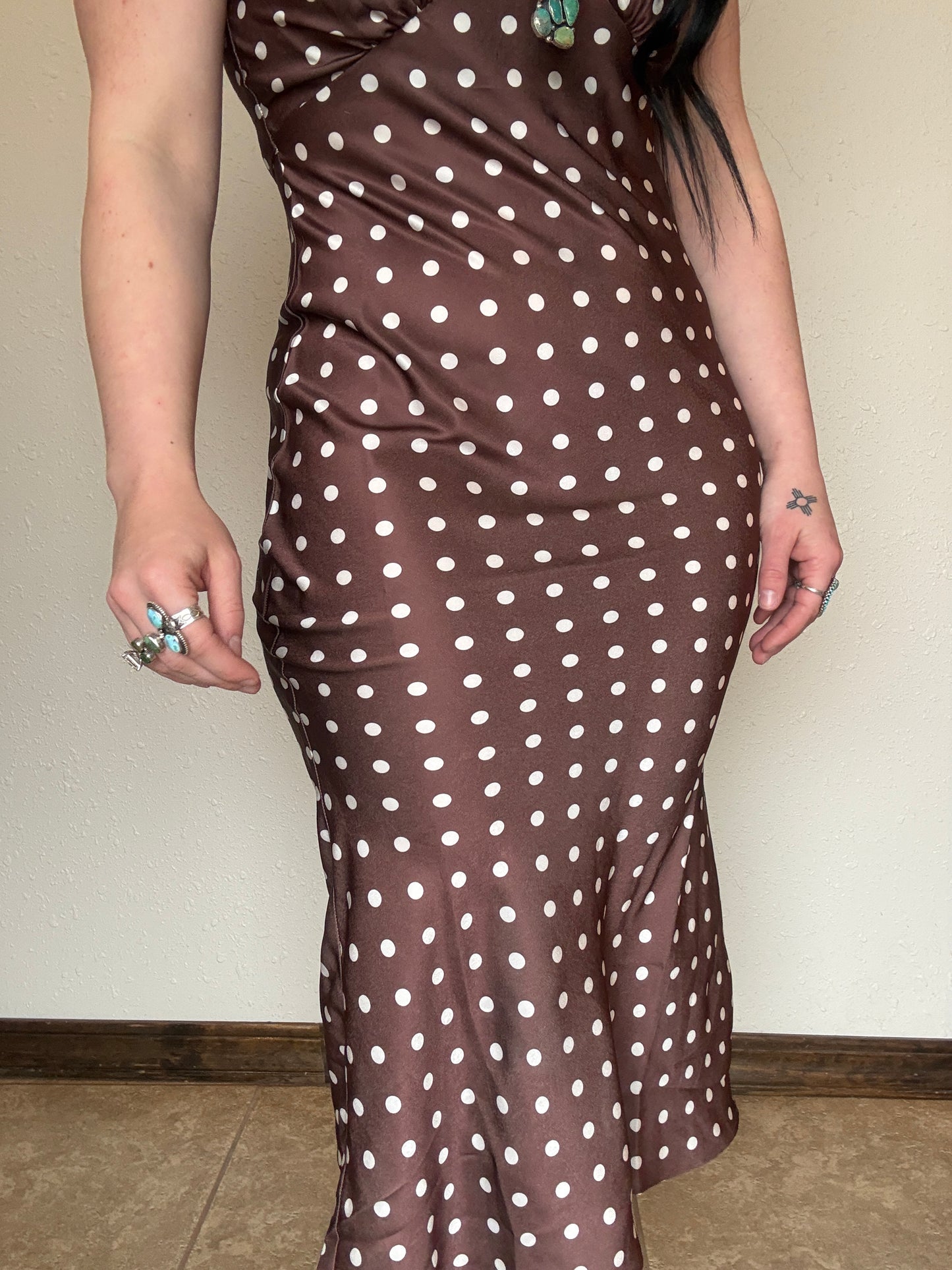The Casanova Polka Dot Dress