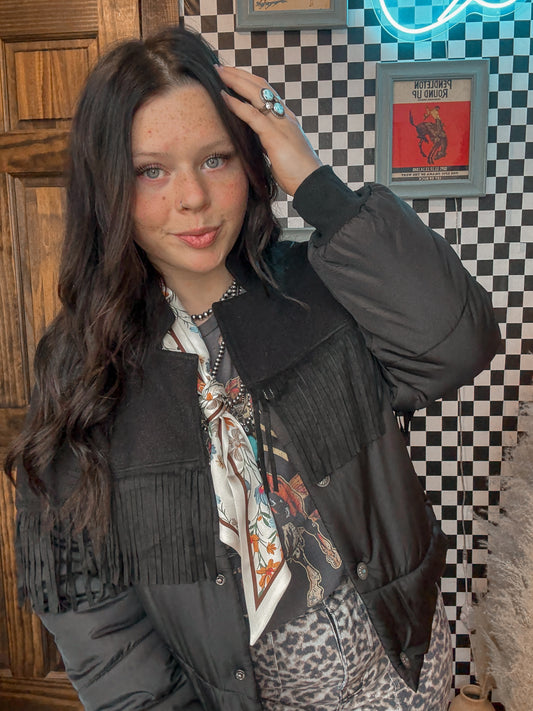 Y’all Fly Puffer Jacket *Lux