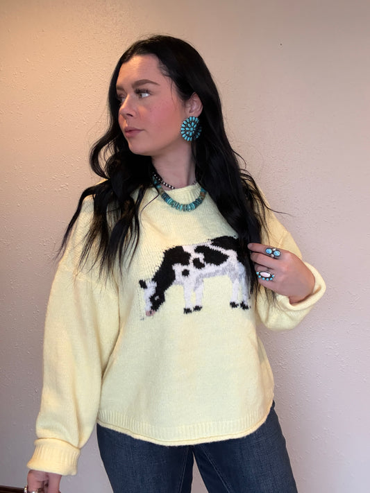 The Dairy Cow Sweater