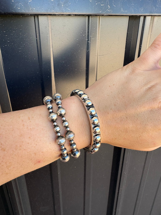 Medium Bubble Stretch Bracelet