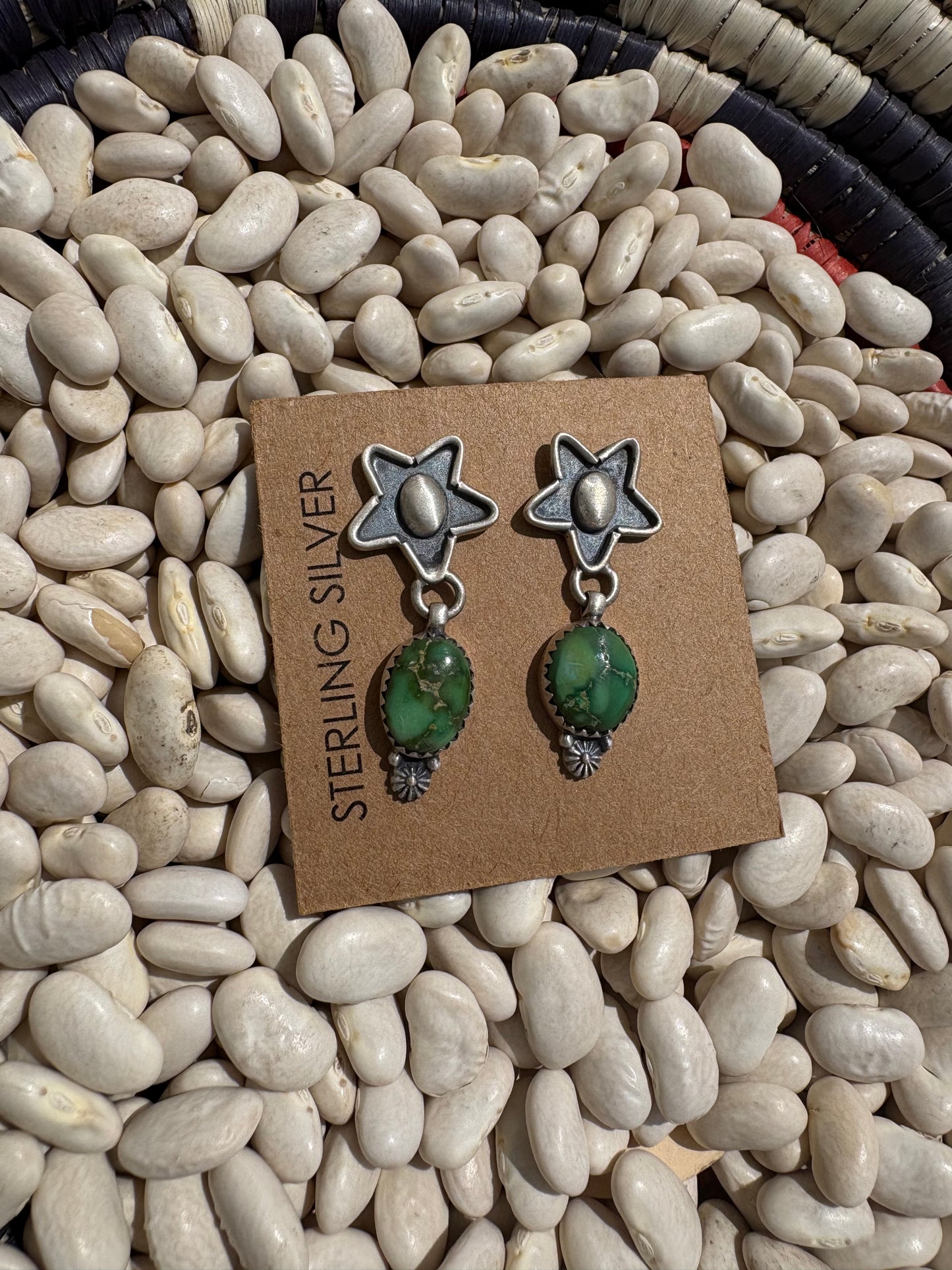 Green Sonoran Star Dangles