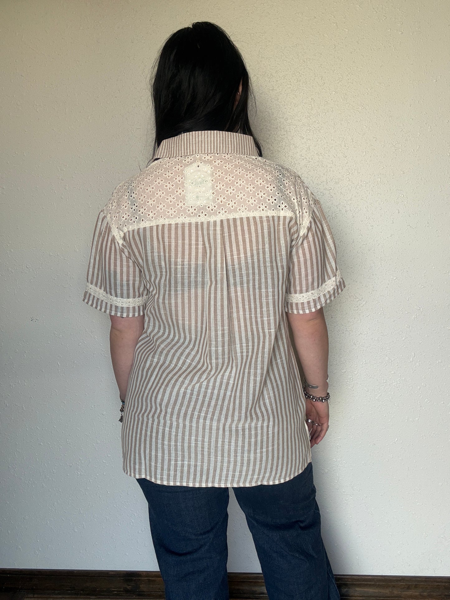 The Ester Button Up *Tan