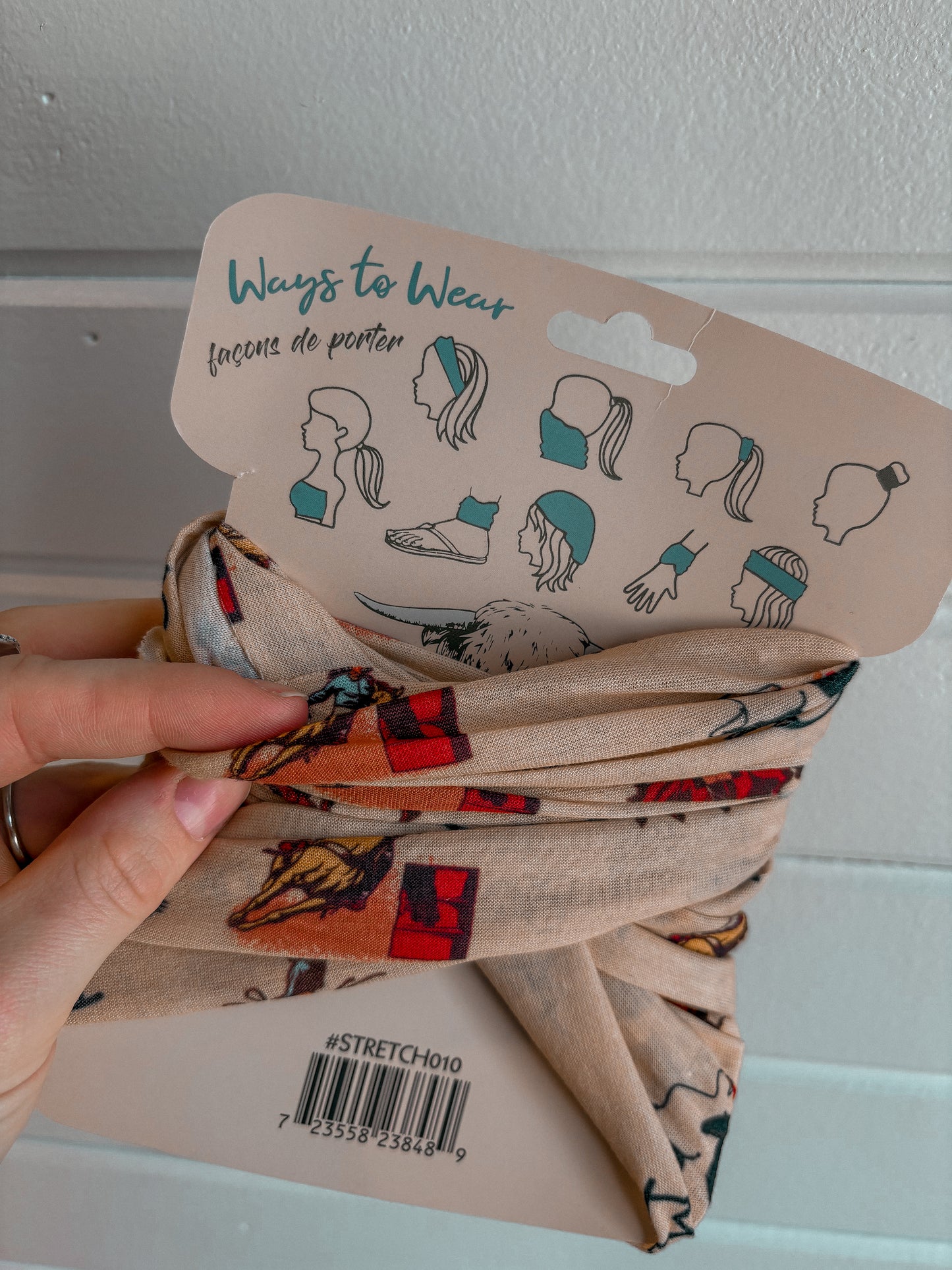 Vintage Cowboy Stretch Wrap