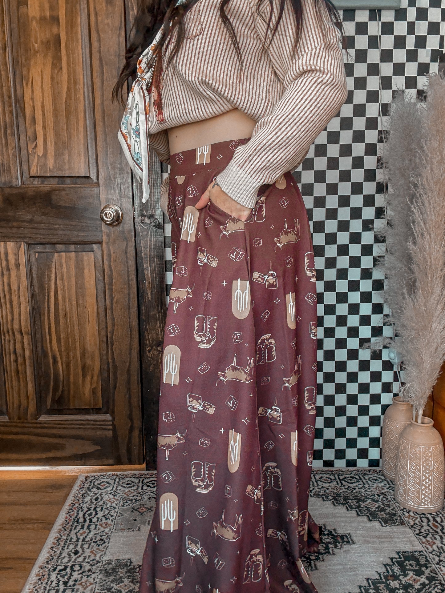 Viva Las Vegas Trousers *Brown