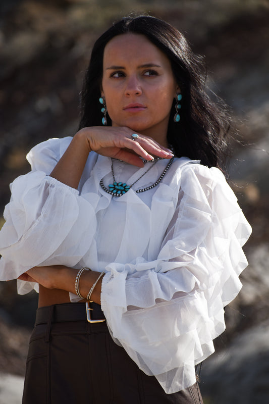 Aaron Robert Native Made Dangle Earrings