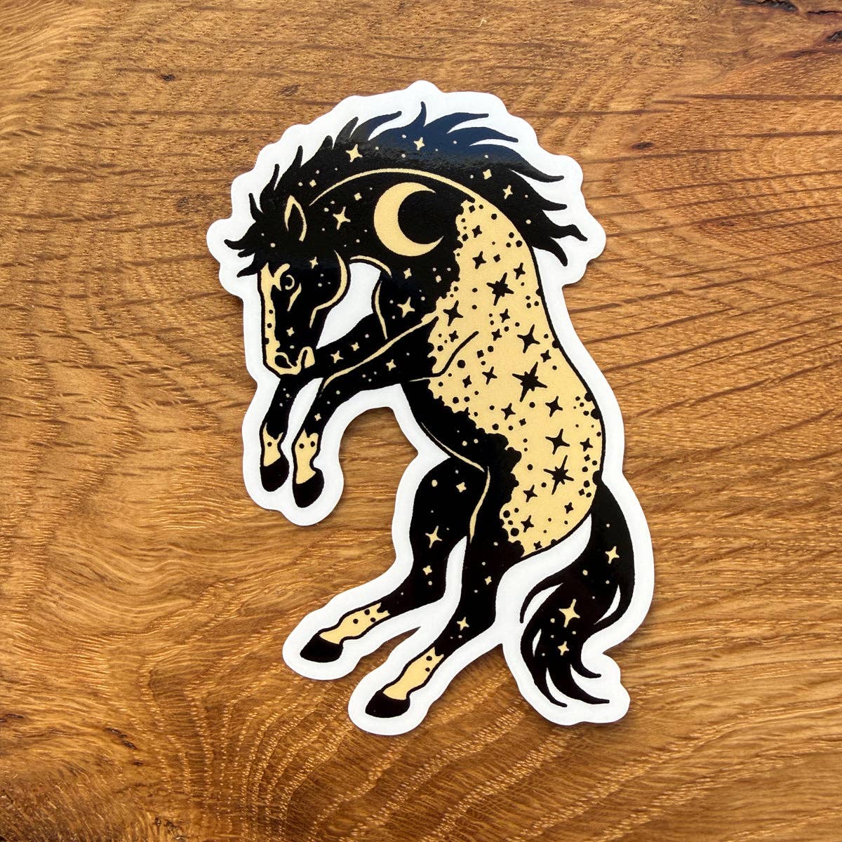 Midnight Buck 3 Inch Glossy Vinyl Sticker