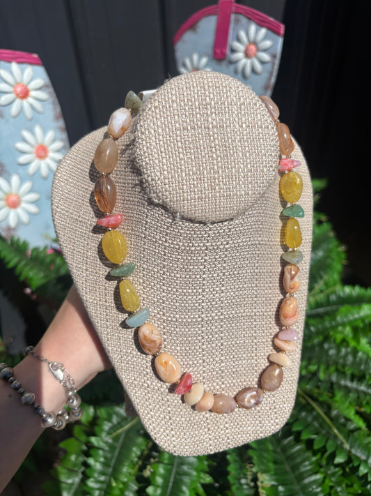 The Autumn Beaded Necklace